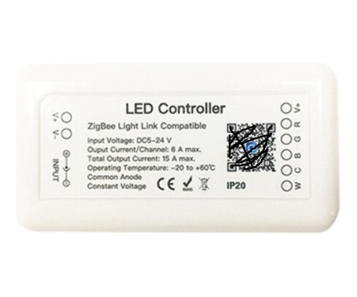 Controlador Zigbee Fita Led Rgb+cct Alexa Google Home