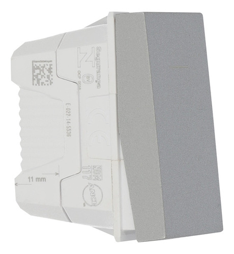 Interruptor Sencillo De Aluminio 10 A