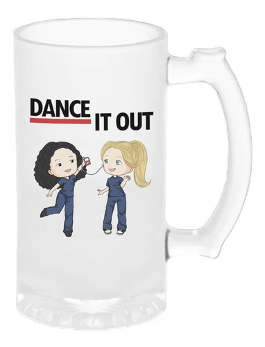 Chop Grey's Anatomy - Dance It Out - Vidrio Esmerilado