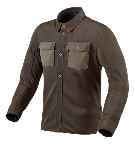 Sobre Camisa De Moto Overshirt Tracer Air 2 Revit Talla: Xlc