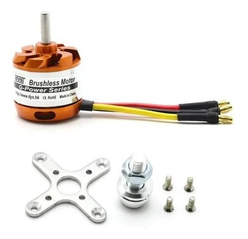 Motor Brushless 1000 Kv D3536 Para Aeroplano Rc Ph Ventas