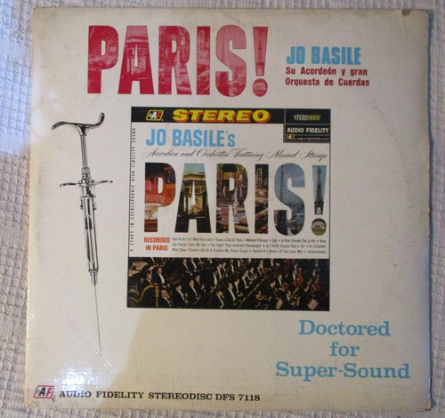 Jo Basile - Paris! (audio Fidelity Dfs 7118)