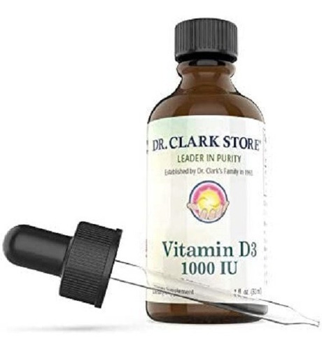 Dr Clark | Vitamin D3 | 1000iu | 1oz