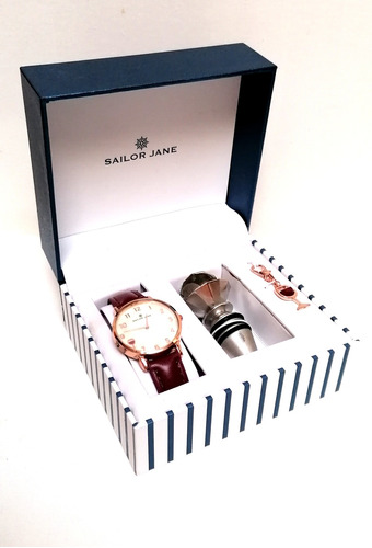 Reloj Análogo Sailor Jane Nuevo Funcionando + Accesorios 