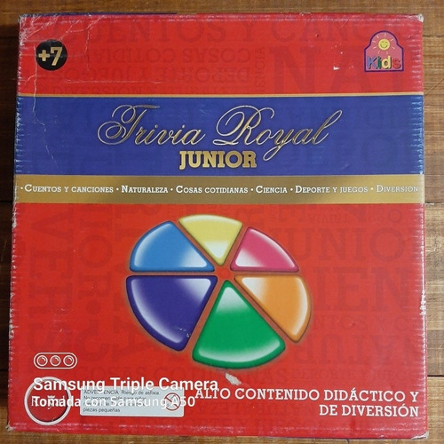 Juego De Mesa Trivia Royal Junior Didáctico Impecable Estado