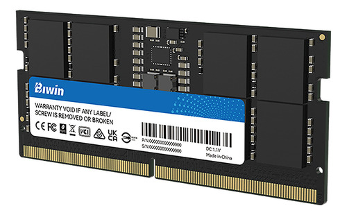 Memoria Ram Ddr5 16gb 4800mt/s Biwin 1x16gb Laptop