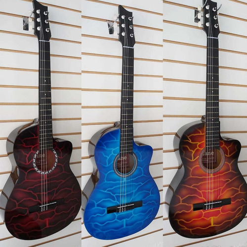 Guitarra Acústica +método De Aprendizaje + Púa+ Envío Gratis