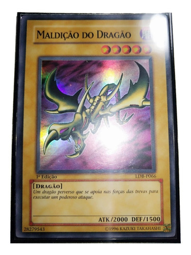 Yugioh - Maldição Do Dragão Ldb-p066 Super Rare 1 Ed