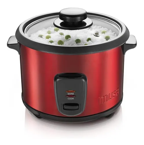 Arrocera Inox Roja 5tazas Imusa 5861027272