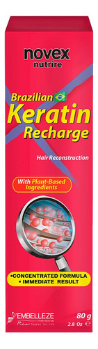 Nv Recarga De Keratin Brazilian 80 Gr