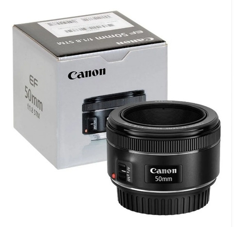 Canon Lente 50mm F/1.8 Stm 100% Original Canon