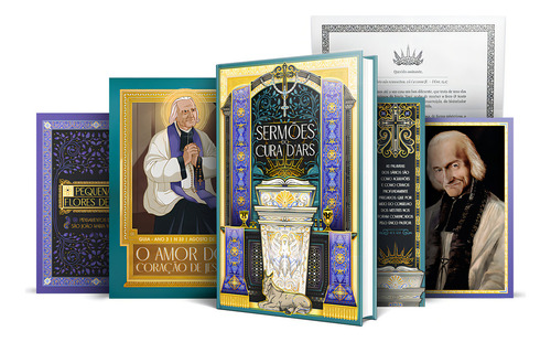 Sermões Do Cura D'ars, De São João Maria Vianney. Editorial Minha Biblioteca Católica, Capa Dura, Edição 1ª Edição- Em Português, 2024
