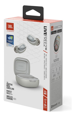 Auriculares Inalámbricos Jbl Live Free 2 Con 35 Horas De Rep