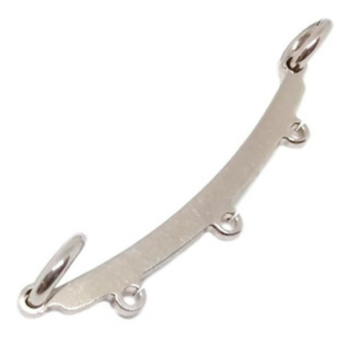 Imagen 2 de 6 de Percha Plata 925 Colgar 3 Dijes Garantía El Trust Joyero