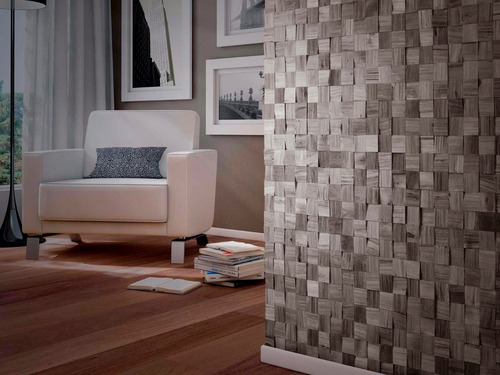 Molde Revestimiento Anti Humedad, Yeso, Madera Maya