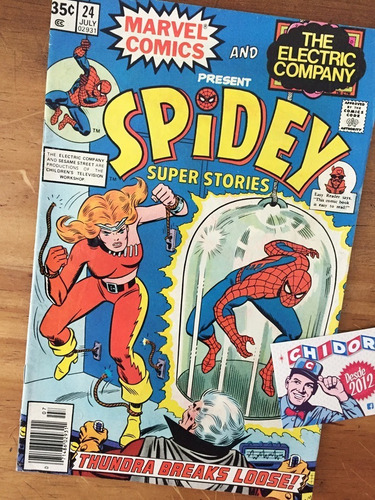 Comic - Spidey Super Stories #24 John Romita 1977 Spider-man