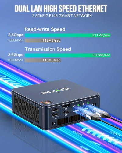 Gmktec Mini Pc Para Juegos M5 Plus Ryzen 7 5825u