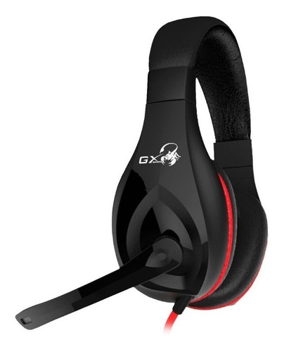 Diadema Gamer Con Microfono Genius Gx Hs-g560 3.5mm Negra