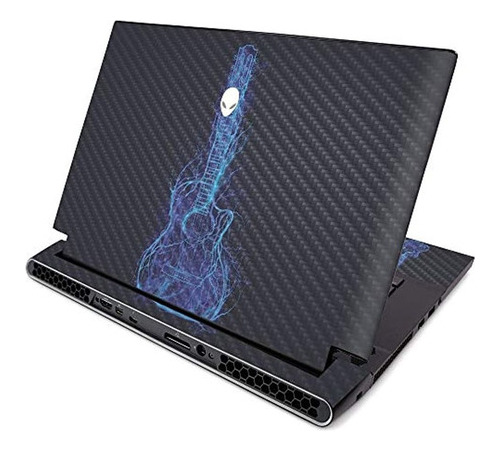 Mightyskins Carbon Fiber Skin Para Alienware M15 R2 (2019) -