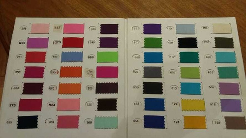 Imagen 1 de 1 de Lycra Seda Tricot 50 Colores Y Blanco Apto Sublimable