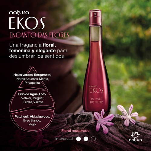 Perfume Natura Femenino Encanto Das Flores 100ml