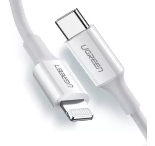 Cable Cargador Ugreen Lightning Para iPhone Mfi 2m Usb C