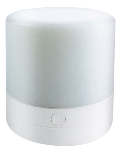 Lámpara De Mesita De Noche Con Sensor Y Opciones De Color
