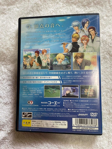 Ps2 Kiniro No Corda 3 La D'oro Original Japonês Usado