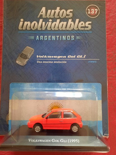 Autos Inolvidables Argentinos N137 Volksvagen Gol Gli