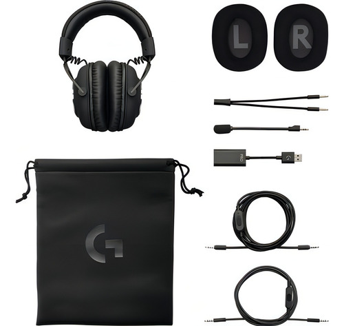 Audífonos Para Juego Logitech Pro X Para Juego Con Micrófono