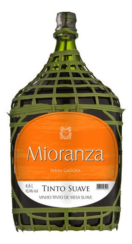 Vinho Mioranza Tinto Suave 4600ml