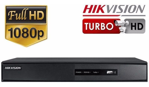 Dvr Seguridad 8ch Hikvision Turbo Full Hd 1080p Hdmi Vga Ahd Tvi Cvi 7208hqhi