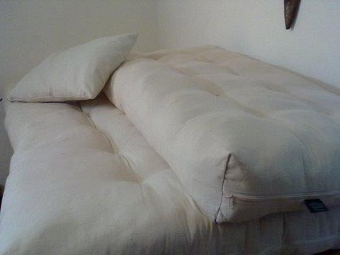 Colchón Para Cuna De Bebé 100% Algodón Natural