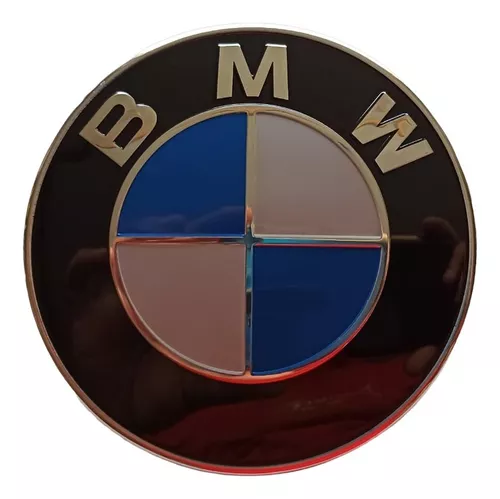 Emblema BMW 45 MM (para volante) Blanco/negro - E-DZSHOP AUTOPARTS