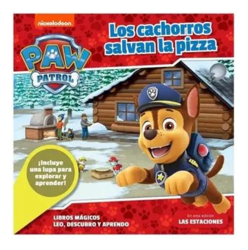 Los Cachorros Salvan La Pizza Paw Patrol Libro Mágico