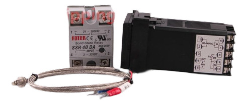 Set De Controlador De Temperatura Digital Pid Rex-c100 Alarm