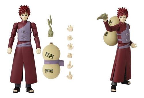 Naruto Figura Muñeco Juguete Anime Boruto Bandai Gaara