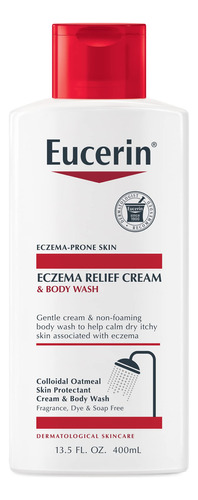 Eucerin Crema Para Aliviar El Eccema Y Gel De Baño, Gel Co.