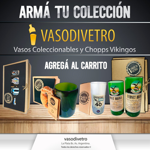 Vasos Coleccionables - Imágenes En Vinilo Uv