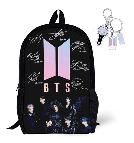 Student Bts Mochila Escolar Para Adolescentes De 16 Pulgadas