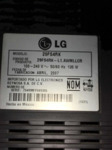 Imagen 3 de 3 de Televisor LG Súper Slim Wireless Sound 27 Pulgadas.queretaro