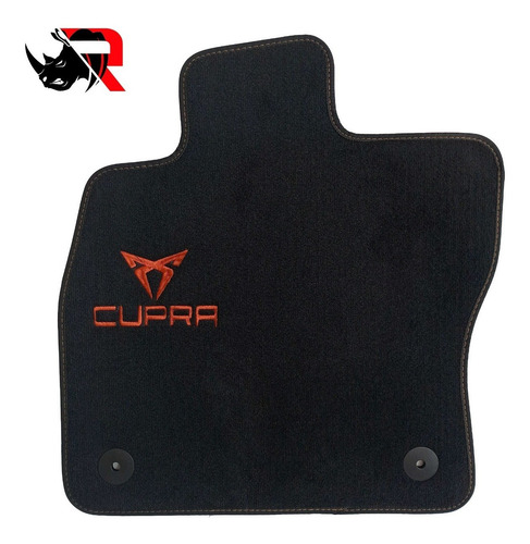 Imagen 2 de 5 de Tapetes Compatibles Con Cupra Naranja Oscuro