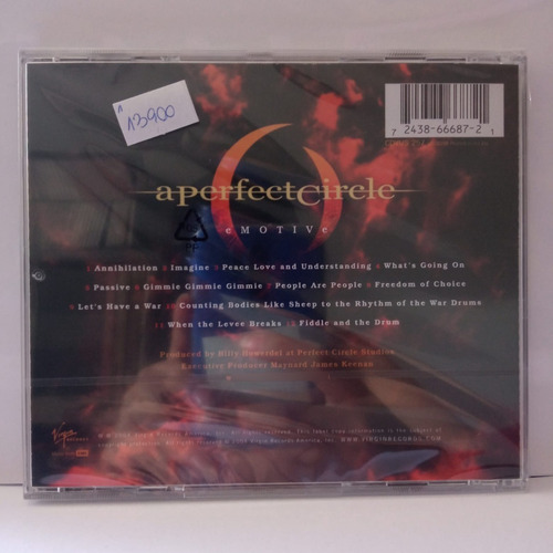 A Perfect Circle Emotive Cd Nuevo Eu Musicovinyl