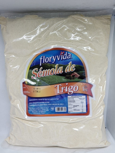 Sémola De Trigo Duro Bolsa De 1 Kg