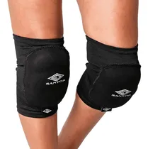 Comprar Rodillera De Voley Voleibol Santor Con Cúpula Color Negro
