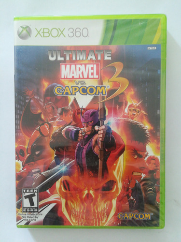 Ultimate Marvel Vs Capcom 3 Xbox 360 100% Nuevo Y Original