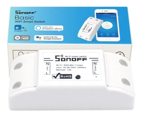 Sonoff Basic Control De Luces Por Wifi Compatible Google