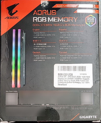 Memoria Ram Ddr4 2x8