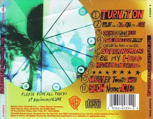 The Flaming Lips - Transmissions From The Satellite Heart Cd