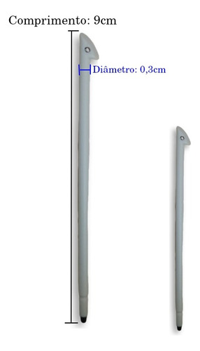 Caneta Stylus Para Coletor Tela De Toque Resistiva